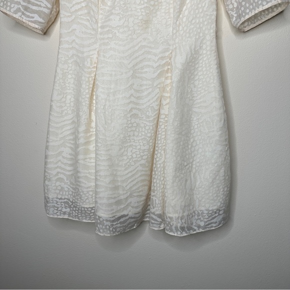 ZIMMERMANN Rising Snake Sun Dress in Porcelain Size 2 US 8 - Picture 4 of 11